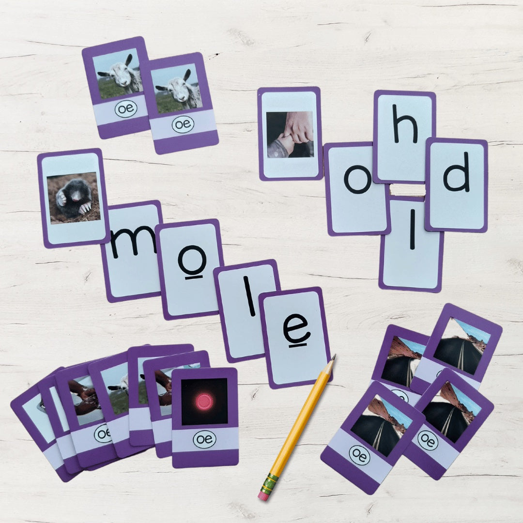 Manipulatives - Purple/Advanced Code Word Construction, Set 1