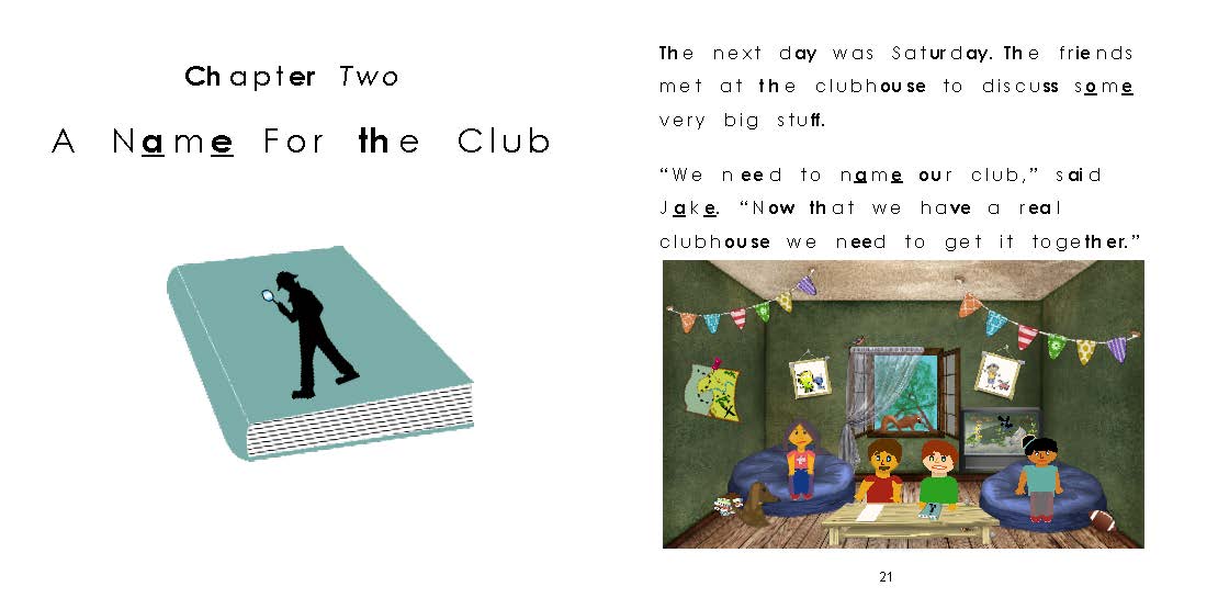 The Clubhouse Adventures - Coded Reader