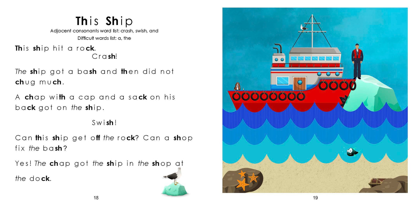 Sound Search Stories - Decodable Story Book